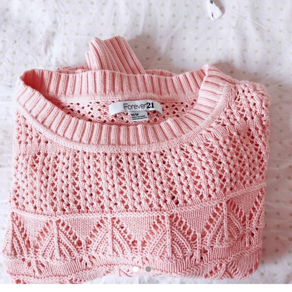 Forever 21 Pink Sweater
